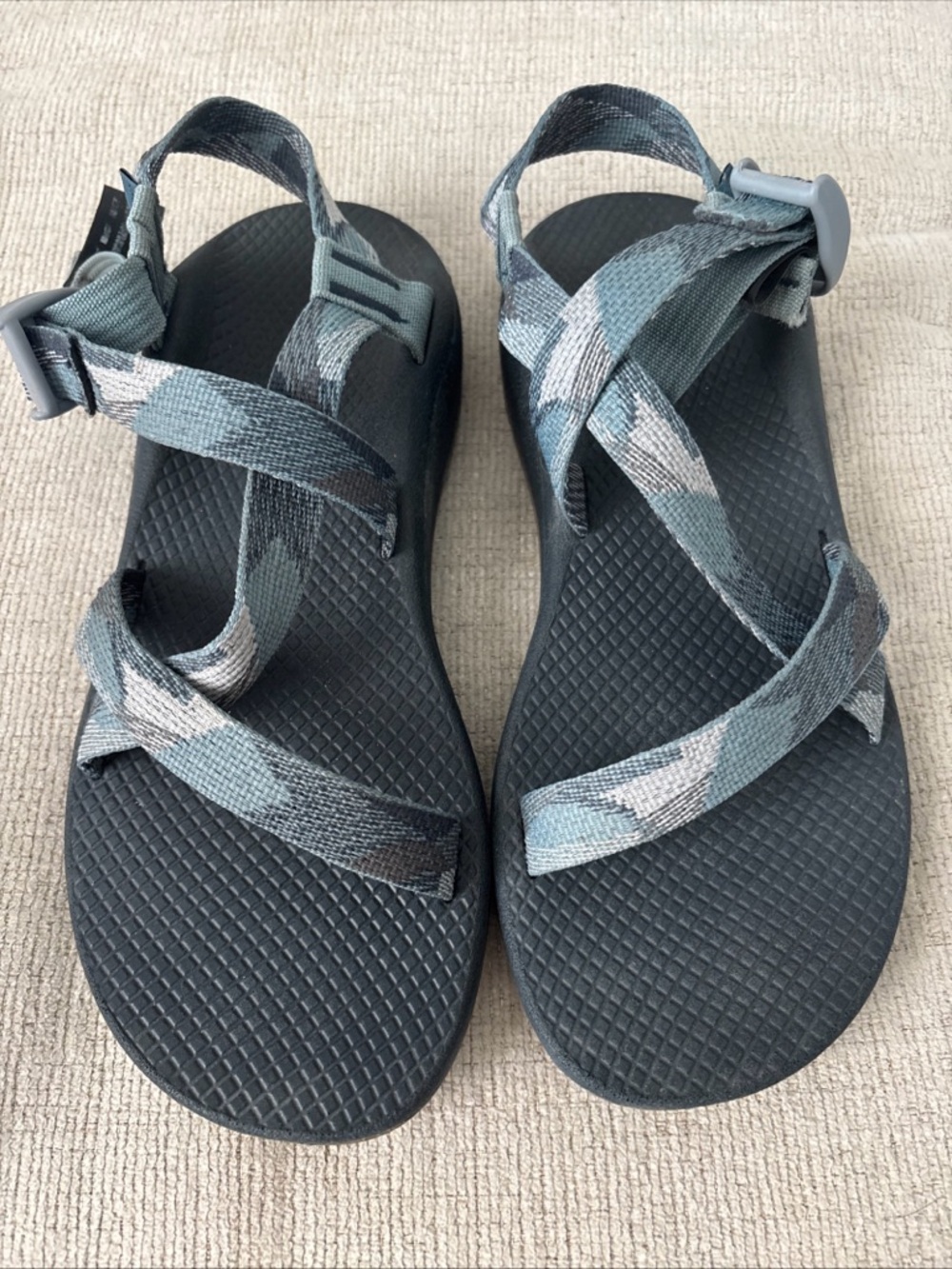 Chaco Women's Sandals in Blue and Gray Straps
